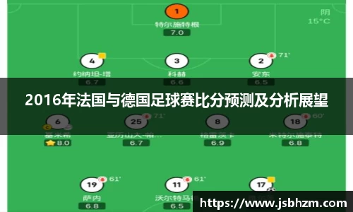 2016年法国与德国足球赛比分预测及分析展望